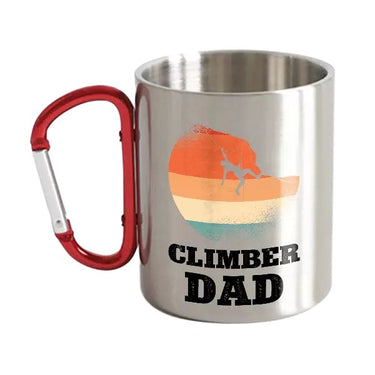 Climber Dad Carabiner Mug 12oz